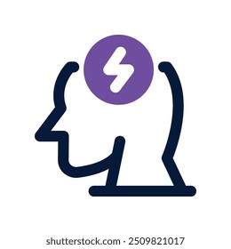 ícone inteligente. vetor ícone de tom duplo para o seu site, móvel, apresentação e design de logotipo.