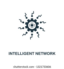 Intelligent Network icon. Premium style design from future technology icons collection. Pixel perfect Intelligent Network icon for web design, apps, software, print usage