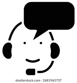 intelligent recruiter web icon in bold style