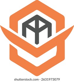 Logotipo inteligente e estiloso para comércio eletrônico