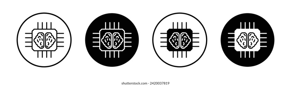 Intelligente Vektorgrafik-Icon-Illustration des Systems.