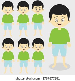 
intelligent and talented small children. make him liked by many people around him.