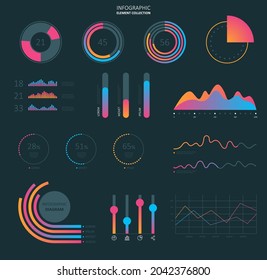 Intelligent technology hud vector interface.
Elements for infographic presentation templates leaflet, annual report, brochure, layout and flyer design. Easy to edit and use.