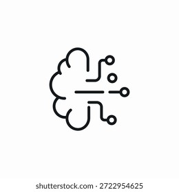 intelligentes Technologie-Symbol, Vektorsymbol