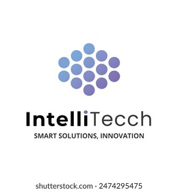 IntelliTech logo | Technology | modern emblem sleek featuring logo | IBM