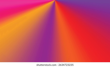 Intense Color Gradient Vector Background with Smooth Transitions for Graphic Design