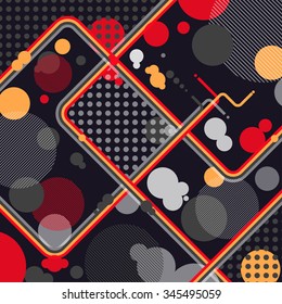 Intense colored abstract background.