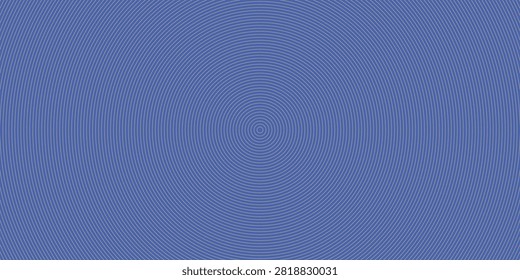 An intense illustration featuring a deep indigo background conveying depth and mystery adorned with a hypnotic pattern of concentric circles. The tightly spaced rings draw the viewer's gaze inward creating an immersive and captivating effect. This sophisticated design is excellent for night-themed projects futuristic concepts or any visual content requiring a dramatic and profound backdrop.