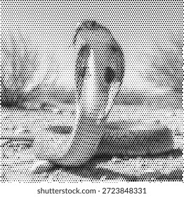 Uma ilustração intensa de uma cobra-cobra-rei enrolou e pronto para atacar. Este desenho incorpora o poder letal e a agilidade da serpente. Perfeito para símbolos de perigo, impressões de arte da vida selvagem, designs de tatuagem e logotipos de equipe de esportes. Ideal para projetos que exigem uma estética ousada e ousada. Gráfico vetorial escalável para reprodução nítida em qualquer tamanho.