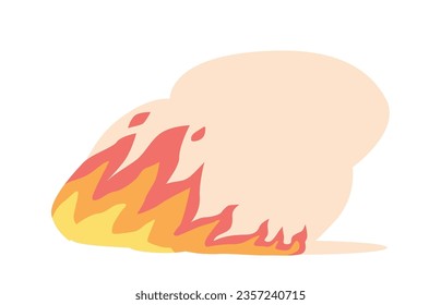 Intense And Mesmerizing, Burning Fire Emits Warmth And Light, Consuming Everything In Its Path. Its Dance Of Flames