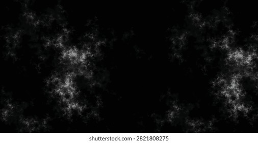 Intense monochrome fluid art splash combining smooth grey misty clouds and intense dark grunge distressed liquid drips for bold advertising assets

