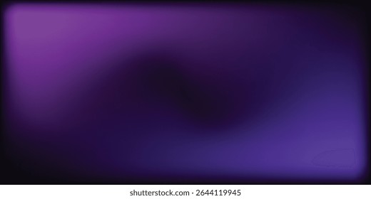 Fundo de gradiente roxo intenso com um efeito de vinheta escura sutil, ideal para criar um impacto visual arrojado e cativante em seus designs, apresentações e obras de arte digitais