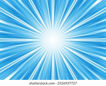 Luz de fundo gráfica concentrada de radiação intensa_azul claro