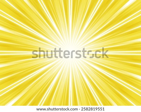 Intensely radiating graphical concentrated line background_light yellow