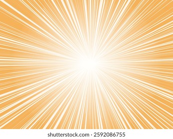 Intensely sparkling concentrated line background material_light orange