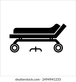 Intensive care unit icon. Resuscitation, rehabilitation, hospital ward. Medicine concept. Vector illustration can be used for topics like healthcare, hospitals, medical services.