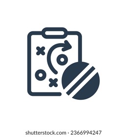 Intensive Cricket Training vector icon illustration