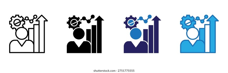 Intensive Icon Multi Style Vector Illustration