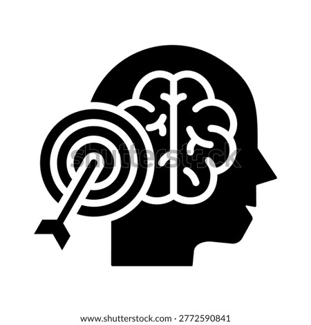 Intent Focus Icon Element For Design