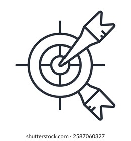 Intent icons isolated on White Background. Flat style design