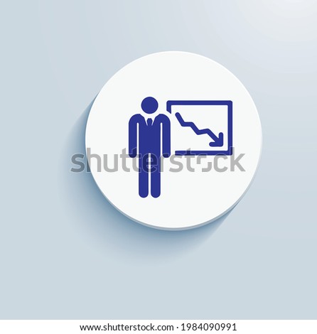 
Intentional Loss icon vector design