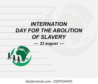 inter nation day for the abolition of the slavery.art and illustrator.slave trade.African slave .line.freedom.Africa  map