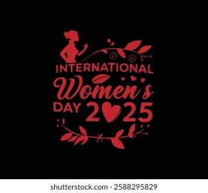 Inter national women day 2025 Vector unique design