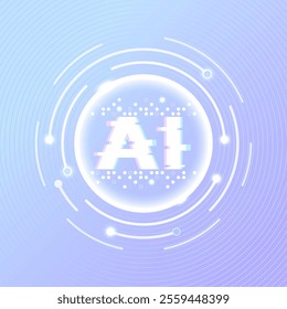 Interact with AI artificial intelligence virtual assistant chatbot in concept of AI artificial intelligence prompt engineering, AI deep learning to use generative AI for work support.