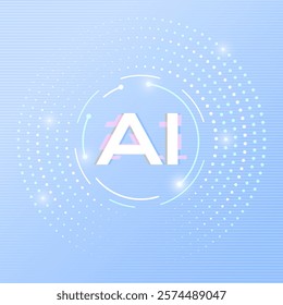 Interact with AI artificial intelligence virtual assistant chatbot in concept of AI artificial intelligence prompt engineering, AI deep learning to use generative AI for work support.