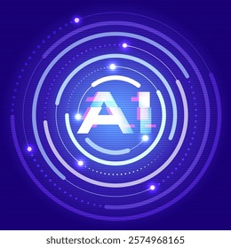 Interact with AI artificial intelligence virtual assistant chatbot in concept of AI artificial intelligence prompt engineering, AI deep learning to use generative AI for work support.