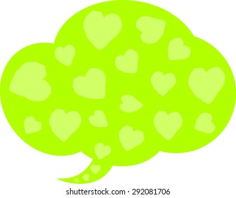 Interact with a heart-shaped icon