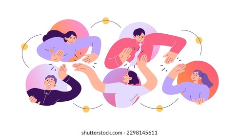 Interaction between members of team