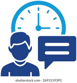 Icono de Vector simple y claro que ilustra una idea o función esencial