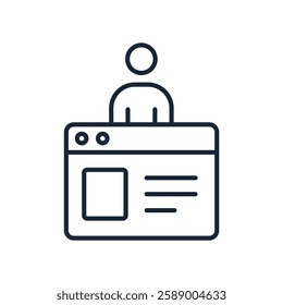 interaction icon collection .design style with background