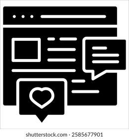 Interaction Icon Element For Design