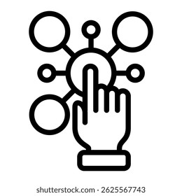 Interaction Icon Element For Design