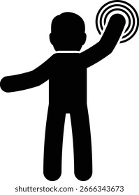 interação toque interativo web website interagindo clique internet 12231