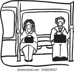 Interaction and relationship in social distance