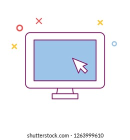 Interaction with a screen
