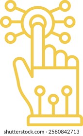 Interaction vector icon. Can be used for printing, mobile and web applications.