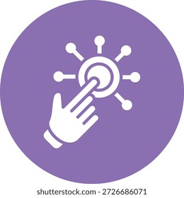 Ilustração de design de ícone de vetor de interação