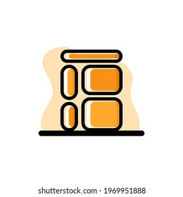 Interactive Dashboard Vector Conceptual Design Illustration eps10