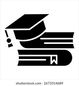 Ilustración vectorial interactiva del icono del glifo