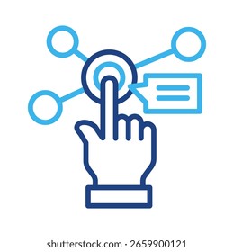 Interactive Icon Element For Design