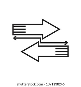 interactive icon isolated on white background, vector illustration