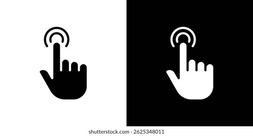 Interactive icon simple line vector. Symbol, logo.