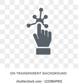 Interactive icon. Trendy flat vector Interactive icon on transparent background from Internet Security and Networking collection.  - Powered by Shutterstock - Get 15% off with code: PIKWIZARD15