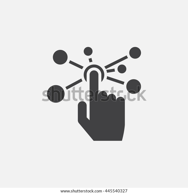 interactive interface solid icon, vector\
illustration, pictogram isolated on\
white\
