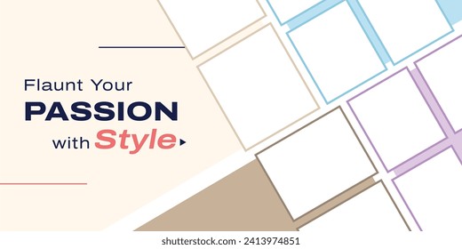 Banner web de diseño interactivo y moderno - Diseños de banners