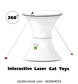 interactive rotating laser toy for cats
